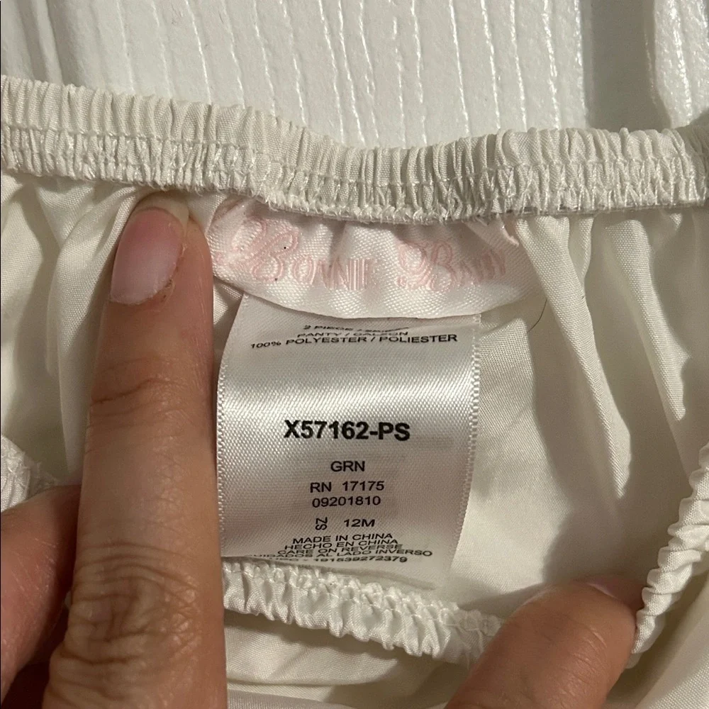Bonnie Baby Cream Diaper Cover